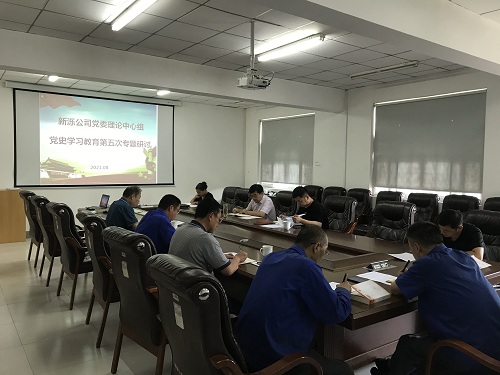 乐动在线中国官方网站召开党委理论学习中心组党史学习教育第五次专题研讨